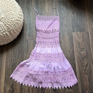 Chazo Ruiz Purple Dress